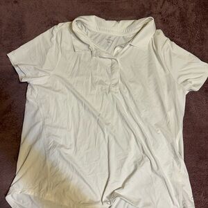 Women's White Button Down Shirt